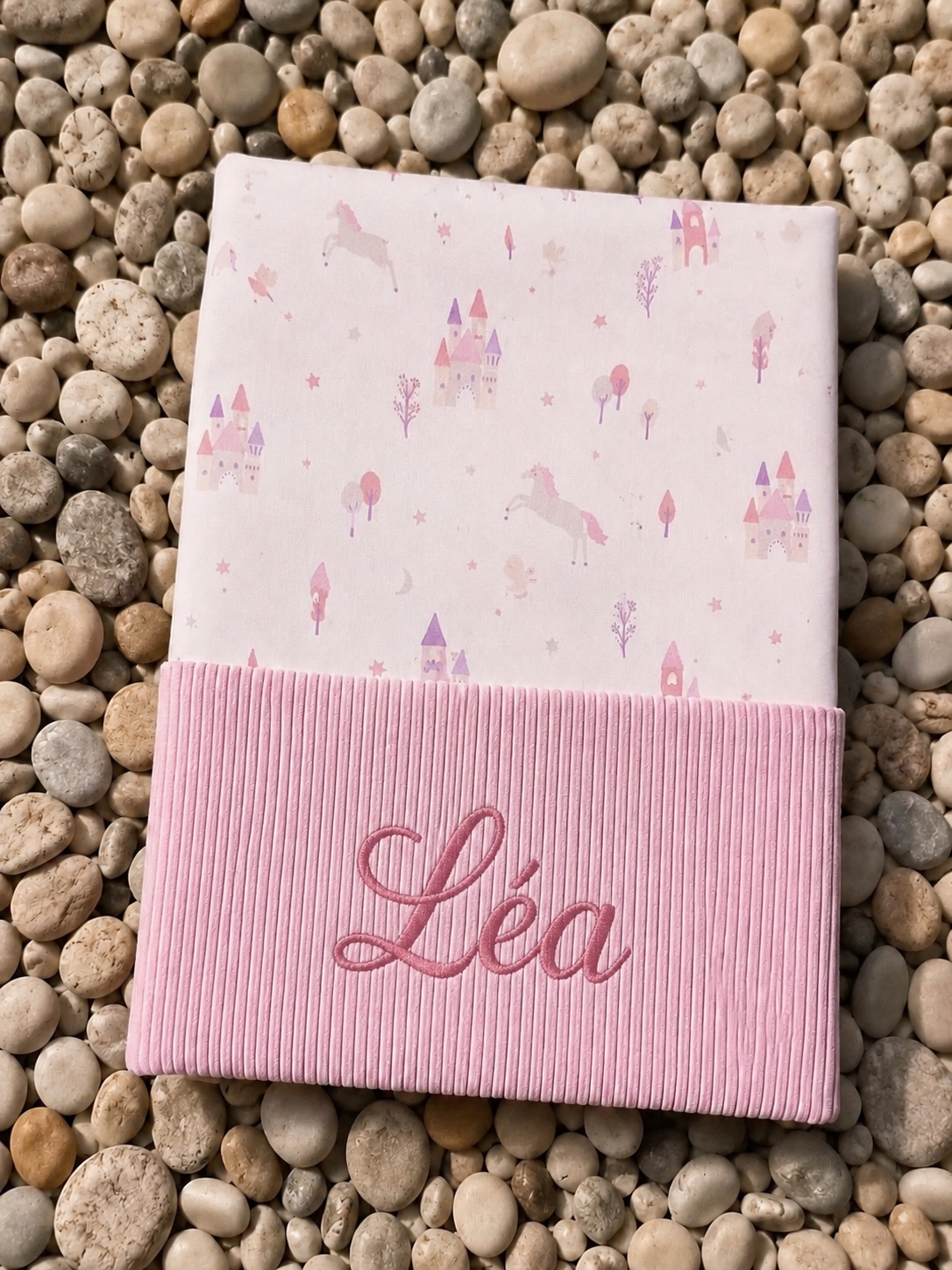 Protège Carnet de Santé Rose