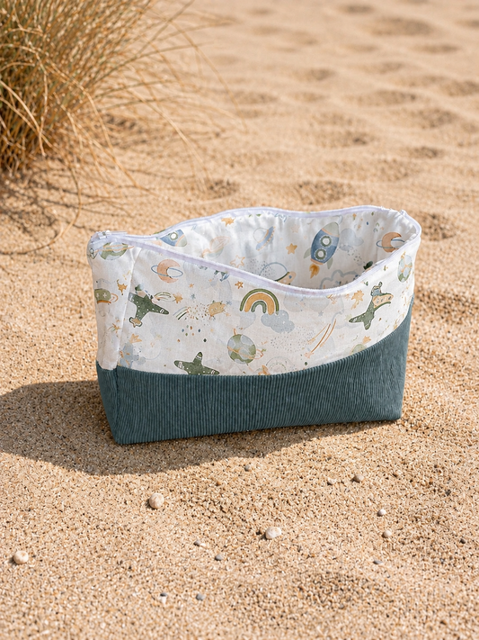 Trousse de Toilette Bleue