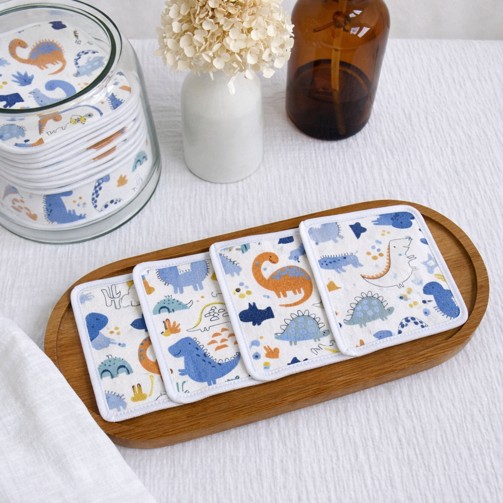 Lingettes lavables carrée