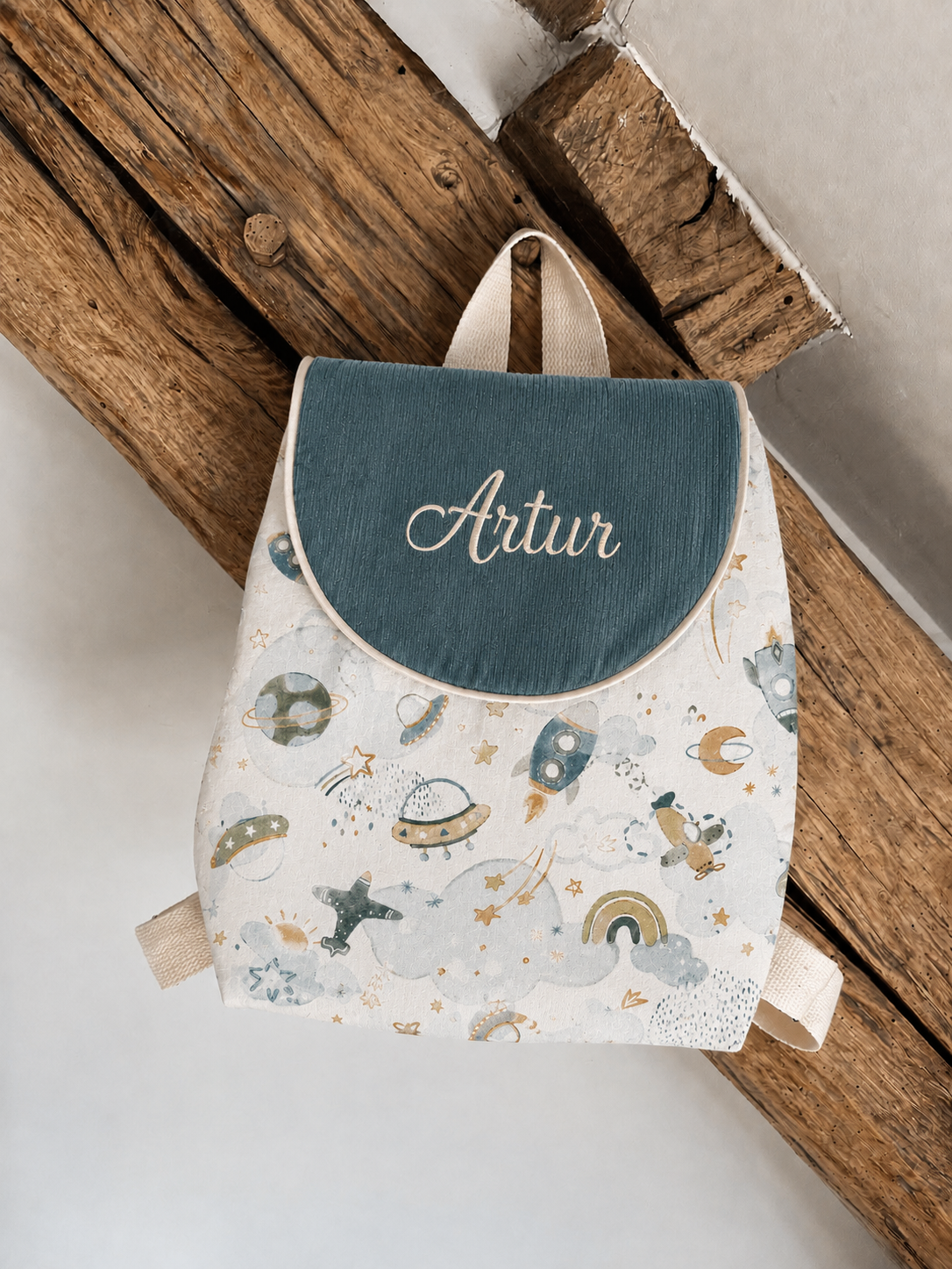 Sac à dos bleu