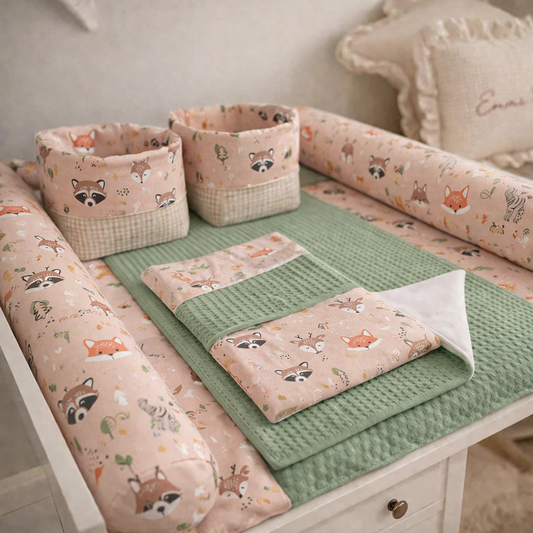 Matelas à langer vert
