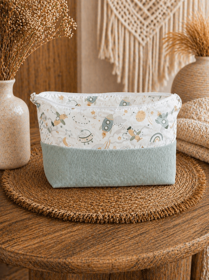 Trousse de toilette bleue