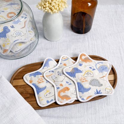 Lingettes lavables étoile