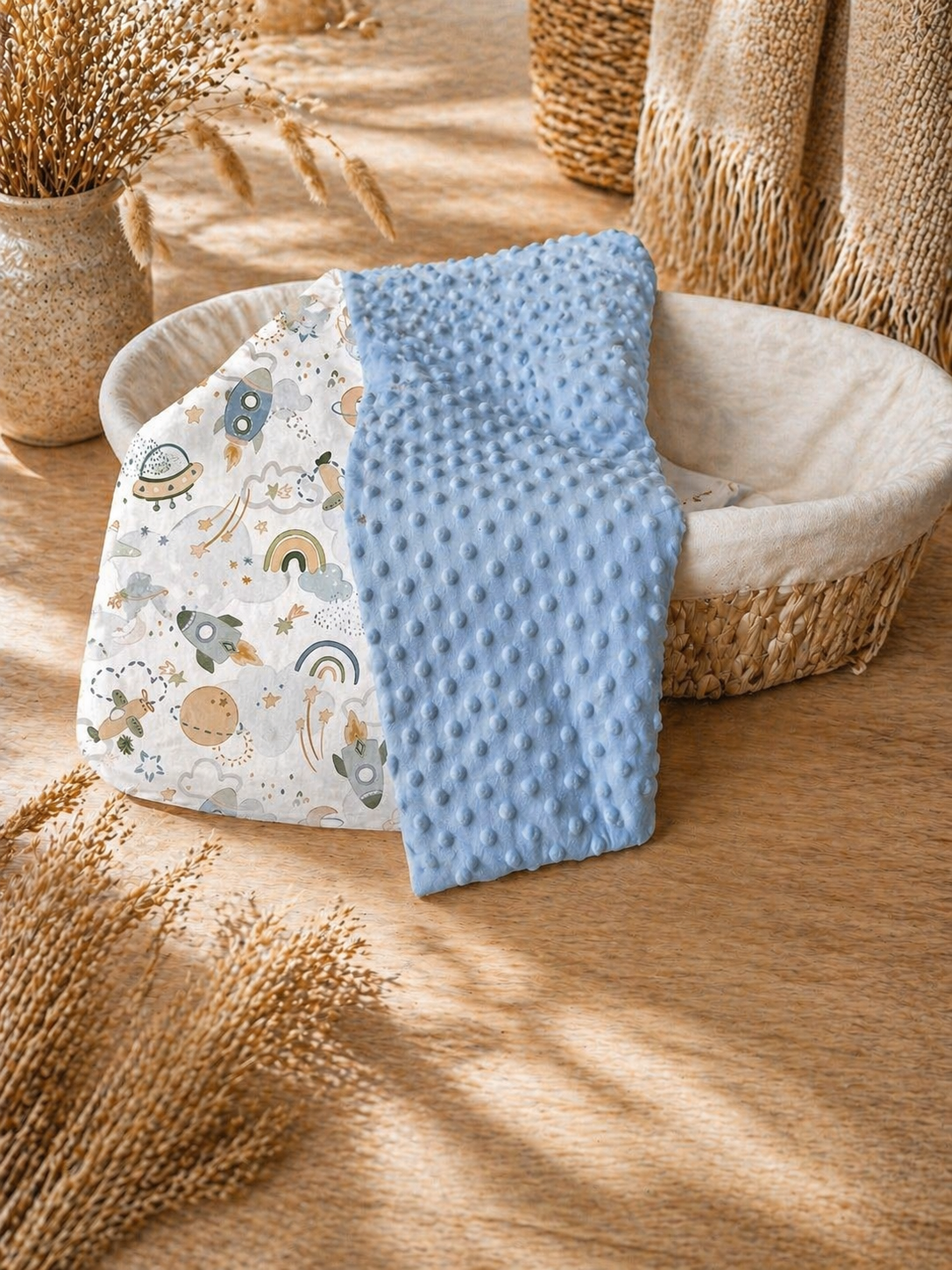 Couverture bleue