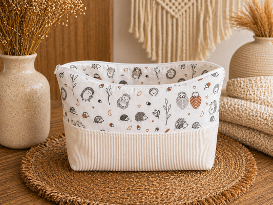 Trousse de toilette blanc