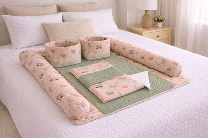 Matelas à langer vert