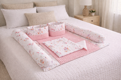 Matelas à langer rose