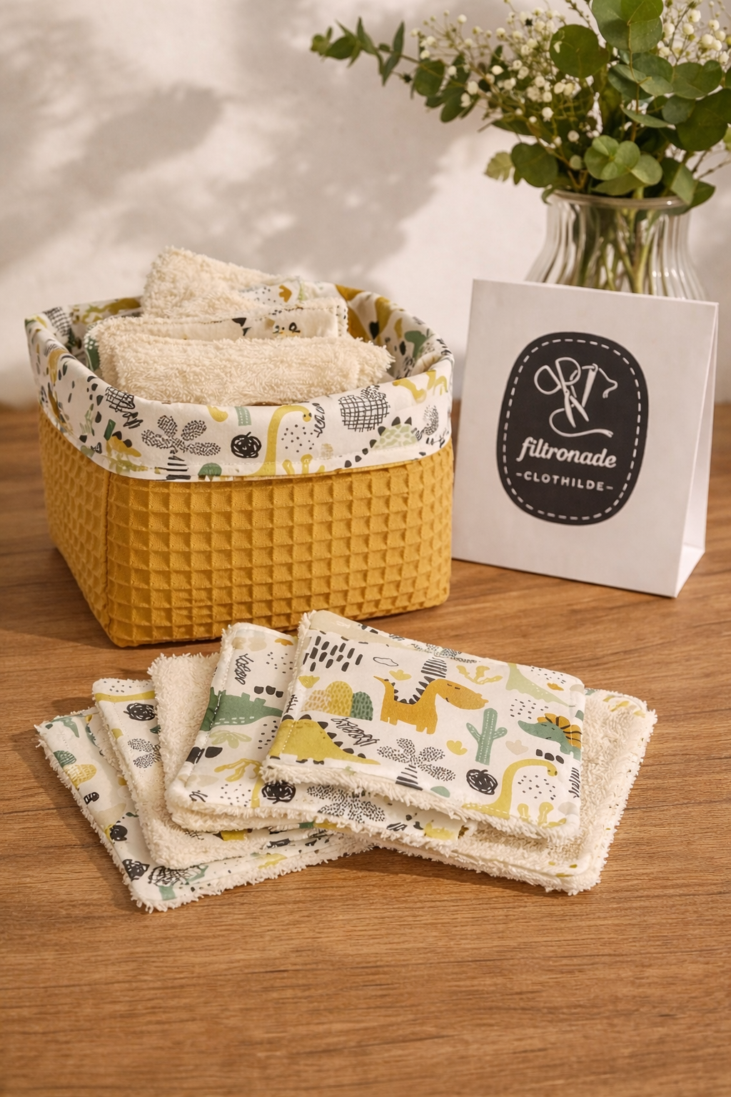 Panier + lingettes ♻️