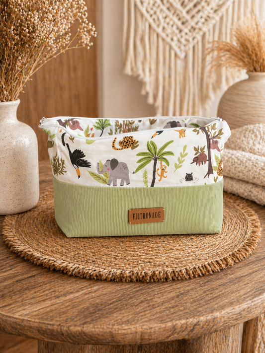 Trousse de toilette vert