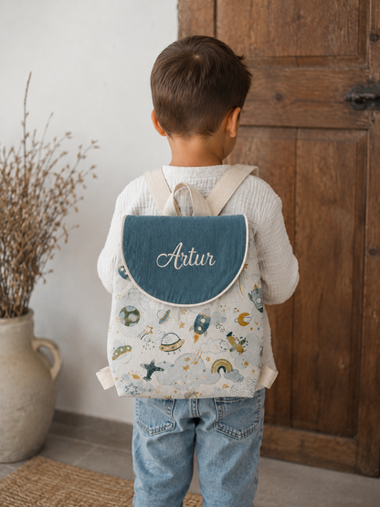 Sac à dos bleu