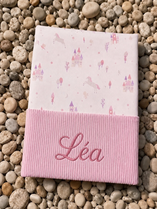 Protège Carnet de Santé Rose