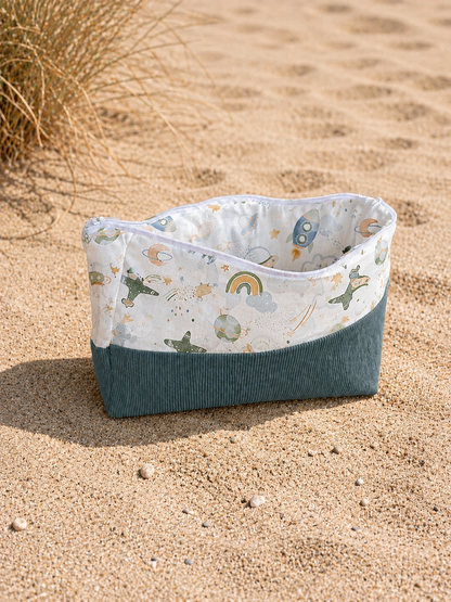 Trousse de Toilette Bleue