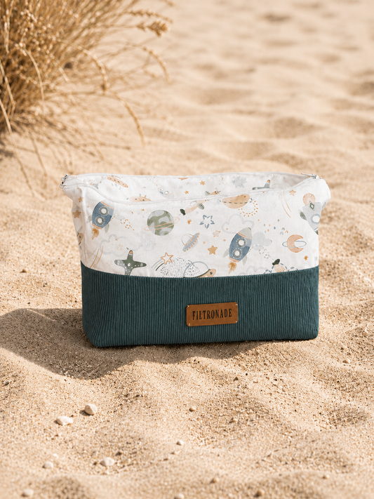 Trousse de Toilette Bleue