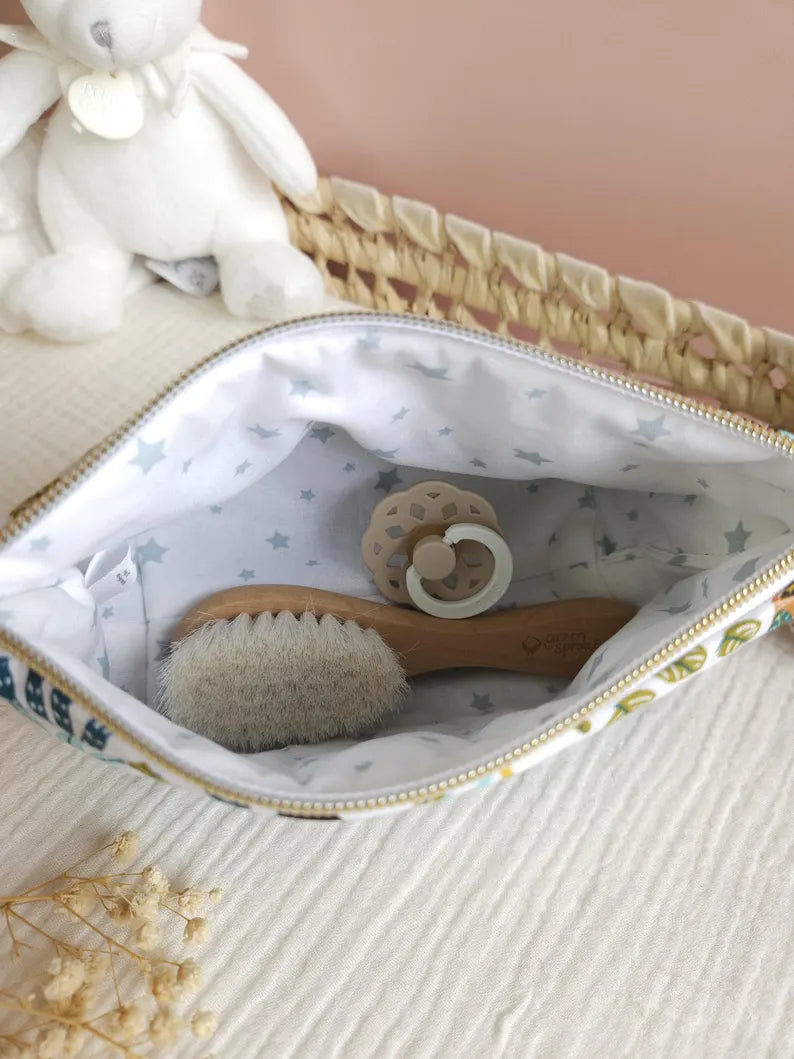 Trousse de toilette bleue