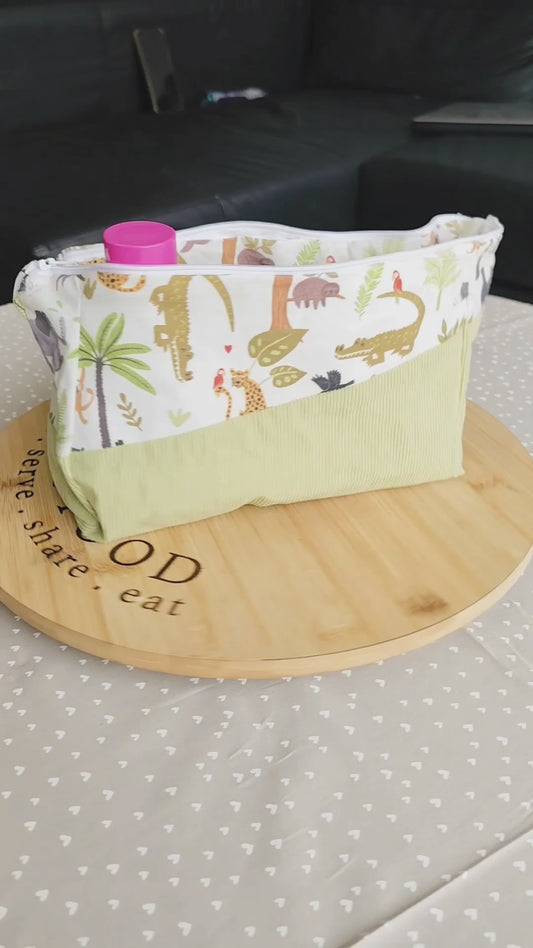 Trousse de toilette vert